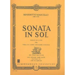 Marcello, B.: Sonate G-Dur