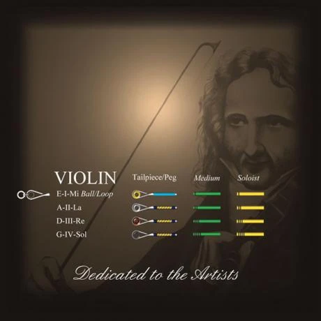 IL CANNONE Violin String SET By Larsen - Image 2