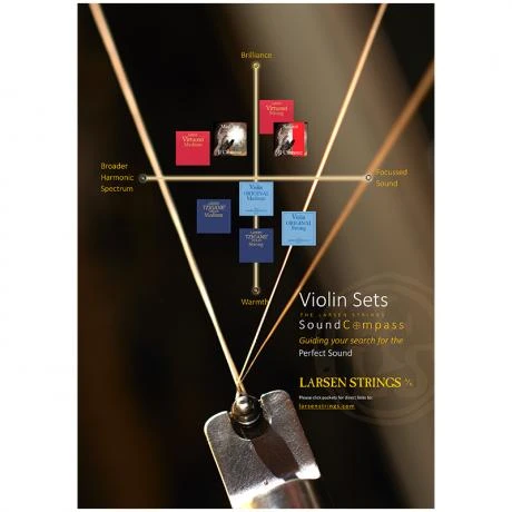 IL CANNONE Violin String SET By Larsen - Image 3