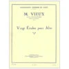 Vieux, M.: 20 Études Pour Alto