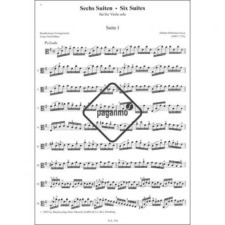 Bach, J. S.: 6 Suiten BWV 1007-1012 - Image 3