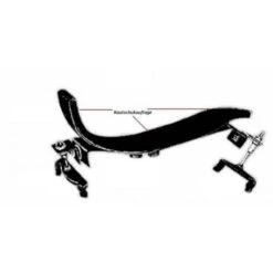 BONMUSICA Rubber For Shoulder Rest Viola