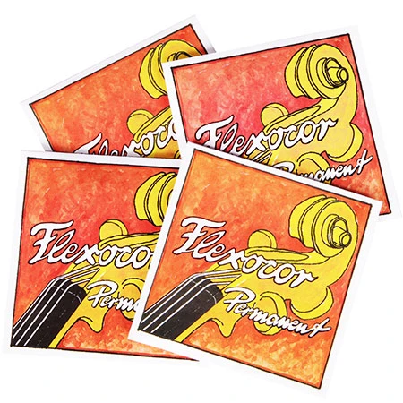 FLEXOCOR-PERMANENT Violin String SET By Pirastro