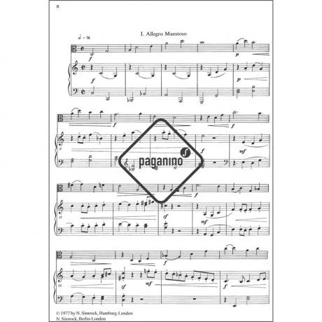 Hummel, B.: Violasonatine Op. 52b/2 - Image 3