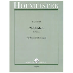 Dont, J.: 24 Etüden Op.35