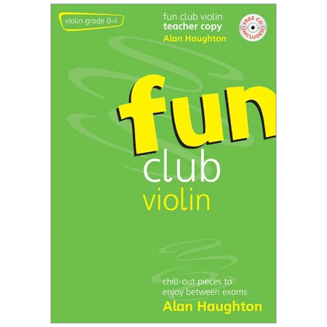 Haughton, A.: Fun Club Violin (+CD) — Grades 0-1
