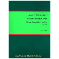 Klughardt, A.: Streichquartett F-Dur Op.42
