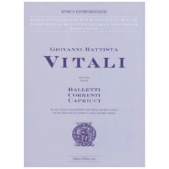 Vitali, G. B.: Balletti, Correnti, Capricci Aus Op. 8