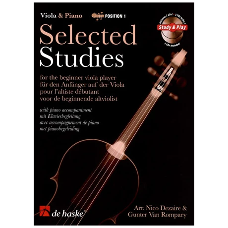 Selected Studies For Viola Band 1 (+CD)