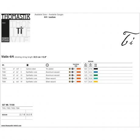 TI Violin String A By Thomastik-Infeld - Image 2