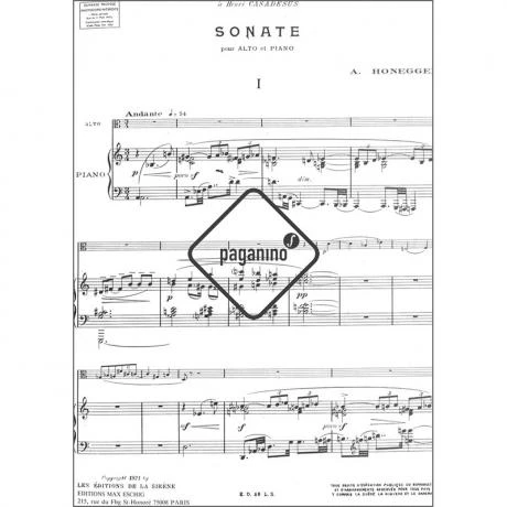 Honegger, A.: Violasonate - Image 3