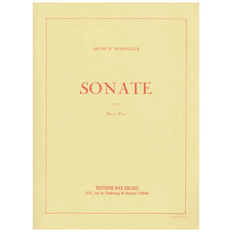 Honegger, A.: Violasonate