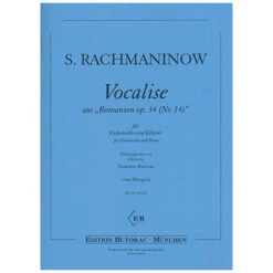 Rachmaninow, S.: Vocalise Aus »Romanzen Nr. 14 Op. 34«