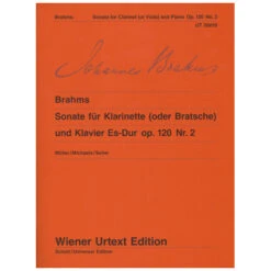Brahms, J.: Violasonate Op. 120/2 Es-Dur
