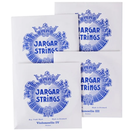 SILVER Cello String SET By Jargar