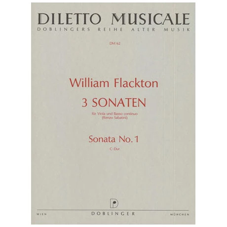 Flackton, W.: Violasonate 1 C-Dur