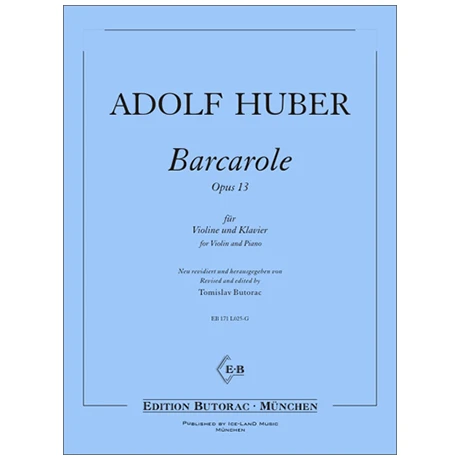 Huber, A.: Barcarole Op. 13