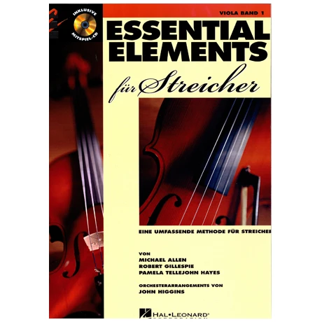 Allen, M.: Essential Elements Für Streicher Band 1 – Viola (+CD)