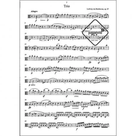 Beethoven, L. V.: Trio Op. 87 C-Dur - Image 3