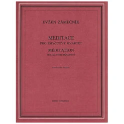 Zámecník, E.: Meditation Für Streichquartett