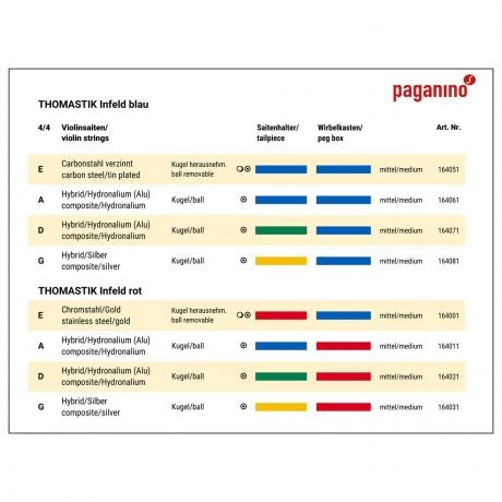 INFELD RED Violin String G By Thomastik-Infeld - Image 2