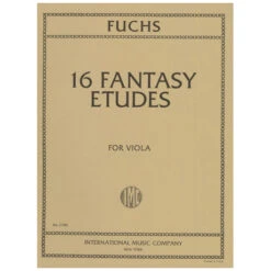 Fuchs, L.: 16 Fantasy Etudes