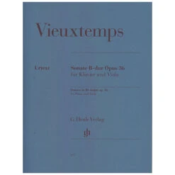 Vieuxtemps, H.: Violasonate Op. 36 B-Dur
