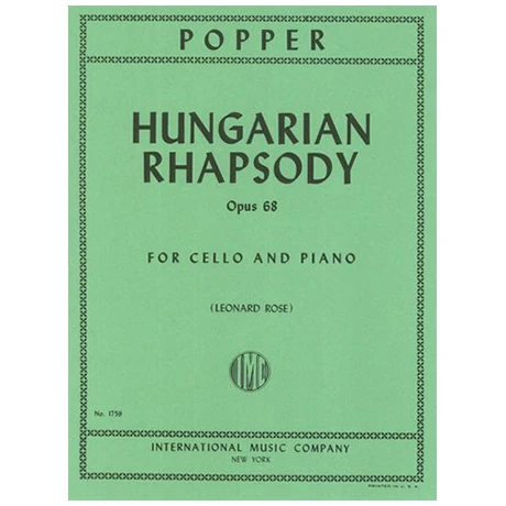 Popper, D.: Hungarian Rhapsody Op. 68