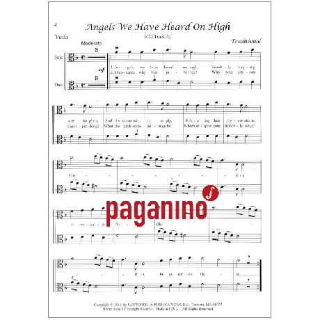 Traditional Christmas Duets For Viola (+CD) - Image 2