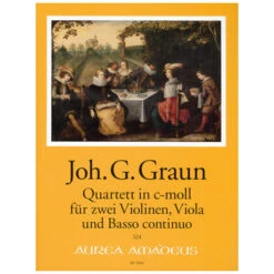 Graun, Joh. G.: Quartett C-Moll