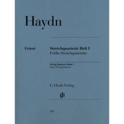 Haydn, J.: Streichquartette Heft 1: Op. 1/1-4, 1/6, Op. 2/1-2, 2/4, 2/6, Op. 1/0, Op. 3/5 Urtext