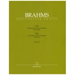 Brahms, J.: Klaviertrio Op. 114 A-Moll