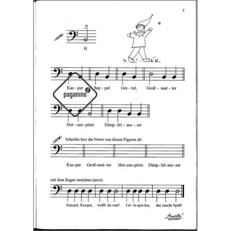 Scheungraber, G.: Meine Fibel Für Das Cello Heft 1 - Image 3