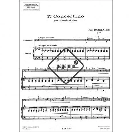 Bazelaire, P.: Concertini Nr. 1 Op. 126 - Image 3