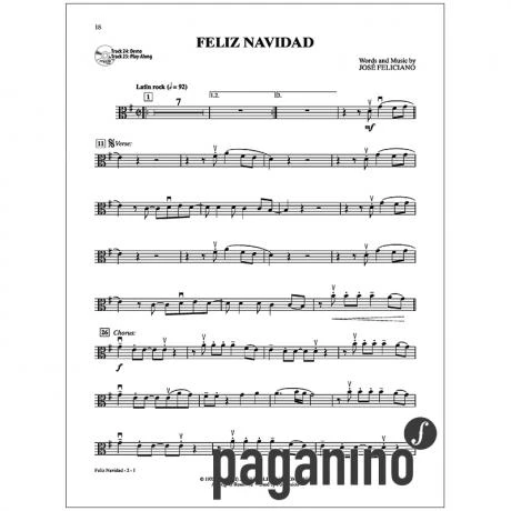 Ultimate Christmas Instrumental Solos For Viola (+CD) - Image 3