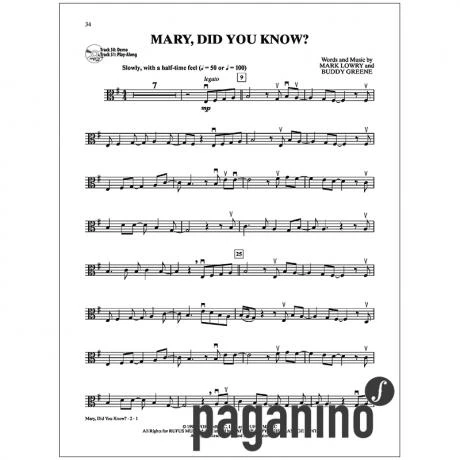 Ultimate Christmas Instrumental Solos For Viola (+CD) - Image 4