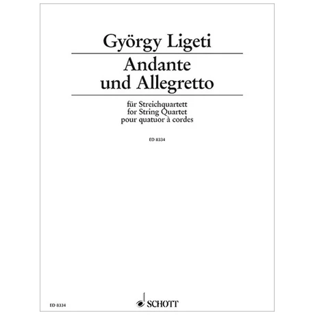Ligeti, G.: Andante Und Allegretto (1950)
