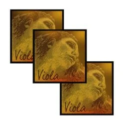 EVAH PIRAZZI GOLD Viola Strings D-G-C By Pirastro