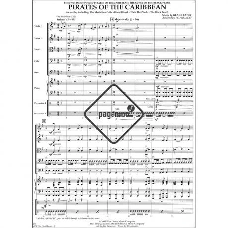 Badelt, K.: Pirates Of The Caribbean Medley - Image 2