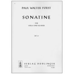 Fürst, P. W.: Violasonatine Op. 13