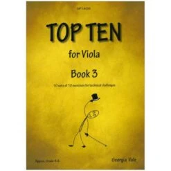 Vale, G.: Top Ten Book 3 (Viola Studies)
