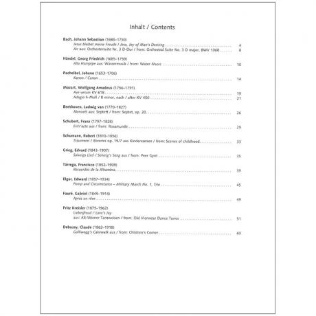 Mitchell, K.: Classical Highights Für Streichquartett - Image 2