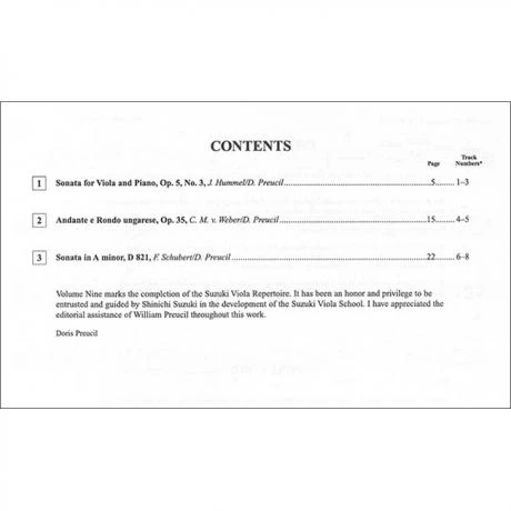 Suzuki Viola School Vol. 9 - Image 2