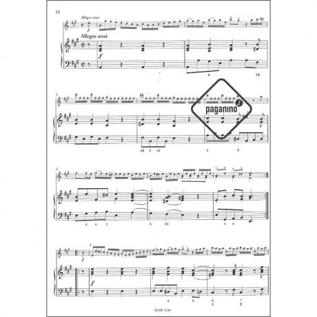 Fiocco, J. H.: Allegro G-Dur / Telemann, G. Ph.: Violinsonatina A-Dur (+CD) - Image 2