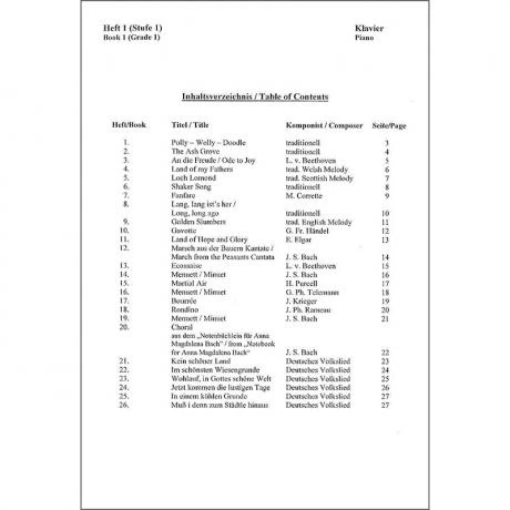 Beliebte Melodien: Klassisch Bis Modern Band 1 – Klavierbegleitung - Image 4
