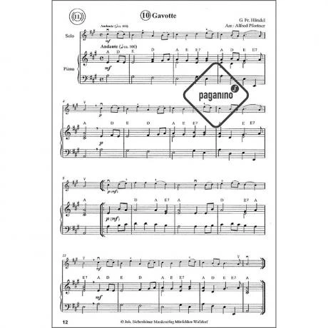 Beliebte Melodien: Klassisch Bis Modern Band 1 – Klavierbegleitung - Image 2