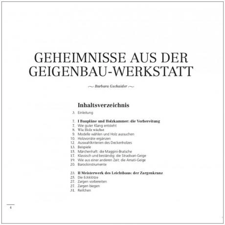 Gschaider, B.: Geheimnisse Aus Der Geigenbauwerkstatt - Image 3