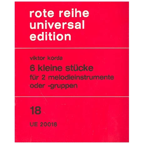 Korda, V.: 6 Stücke