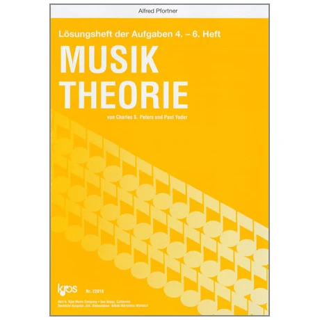 Peters / Yoder: Lösungsheft Zur Musiktheorie Für Bände 4 - 6 - Image 2