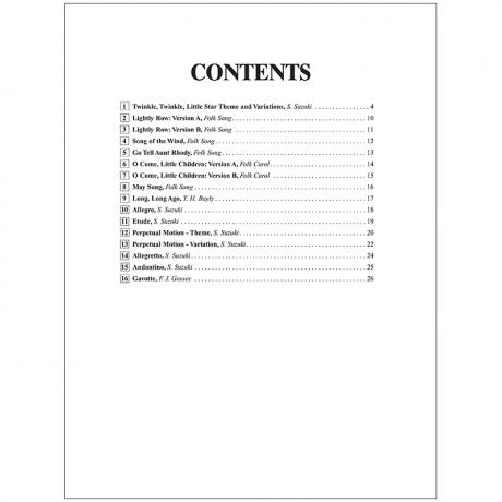 Suzuki String Quartets For Beginning Ensembles Vol. 1 - Image 2